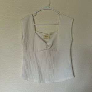Anthropologie Maeve white top